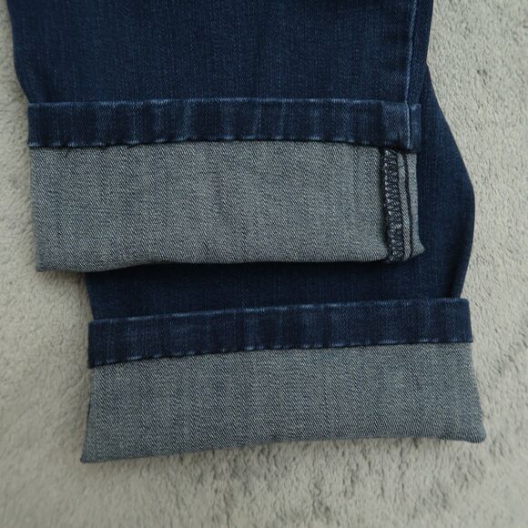 Chico's Jeans Women's Size 0.5 US-6 Blue Mid-Rise Pull On Skinny 26" Inseam - Picture 2 of 15